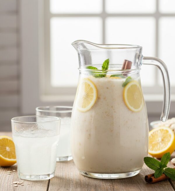 Agua de Avena con Limón para una Digestión Ligera y un Corazón Fuerte