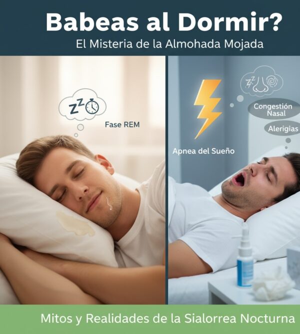 ¿Babeas al Dormir? Descubre el Misterio de la Almohada Mojada