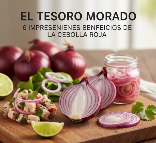 El Tesoro Morado de tu Cocina: Beneficios de la Cebolla Roja