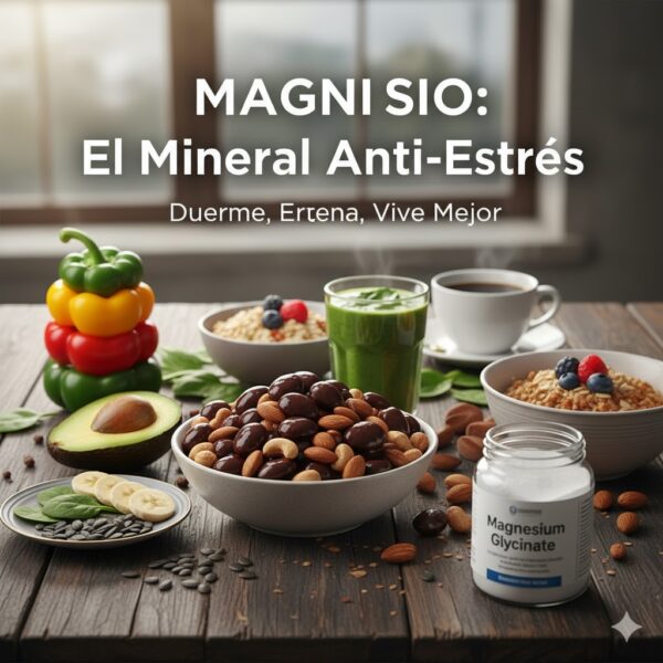 Magnesio: El Mineral Anti-Estrés que Tu Cuerpo Necesita para Dormir, Entrenar y Vivir Mejo