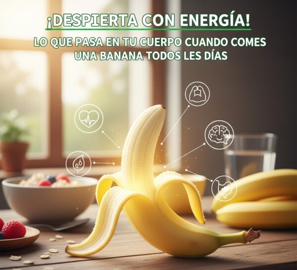 Lo Que Pasa en Tu Cuerpo Cuando Comes una Banana Todos los Días