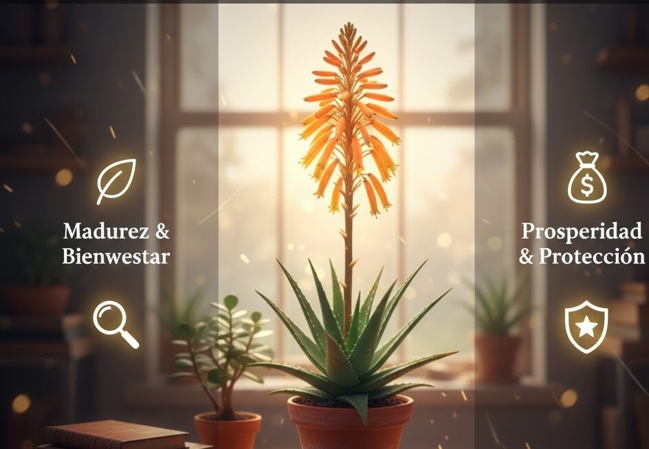 Sábila florece significado