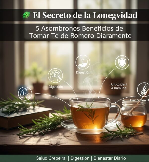 Beneficios de Tomar Té de Romero Diariamente