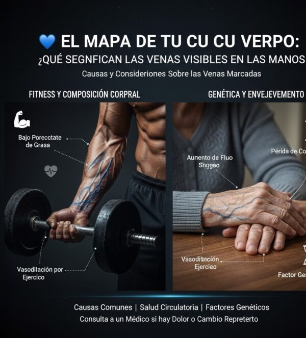 ¿Qué Significan las Venas Visibles en las Manos?