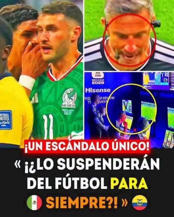 ¿El fin de su carrera? El escándalo arbitral que podría sacudir las Eliminatorias